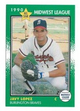1990 Grand Slam Midwest League All-Stars Minor League Baseball card  PICK Choose