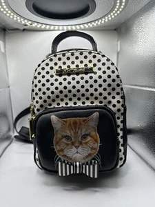 Betsey Johnson Cat Backpack - Picture 1 of 24