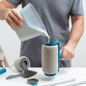 SET 5 RULLI PER PITTURA RICARICABILI ANTIGOCCIA E ANTISPARGIMENTO - Foto 1 di 9