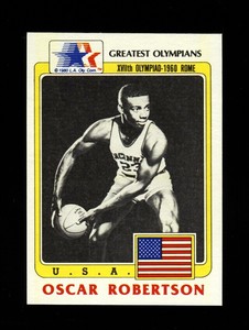 1983 TOPPS GREATEST OLYMPIANS OSCAR ROBERTSON #63 BASKETBALL USA NM-MT OR BETTER