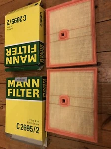 Paar MANN C2695/2 Luftfilter Mercedes CL S - Bild 1 von 3