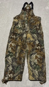 Duxbak Camouflage Hunting Bib Overalls Large Insulated Timber Camo Outdoor Gear - Picture 1 of 10