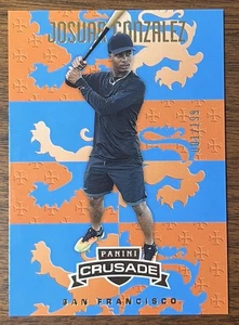 JOSUAR GONZALEZ 2025 CRUSADE 82 GIANTS BLUE 001/199! - Bild 1 von 3