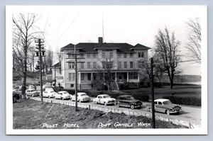 K1/ Port Gables Washington RPPC  Postcard c1950 Puget Hotel  278 - Picture 1 of 4