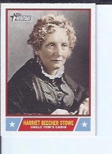 Harriet Beecher Stowe 2025 Topps Heritage Notable Americans - Picture 1 of 1