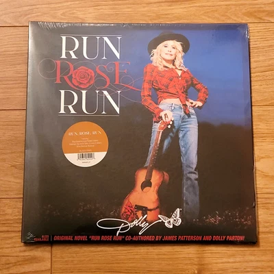 NEW Dolly Parton - Run Rose Run - Black Vinyl sealed with Hype Sticker 2021 - Image 1 of 4