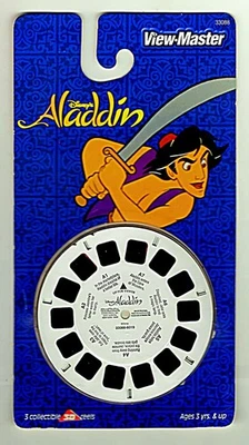 1999 VIEW-MASTER #33088 "DISNEY'S ALADDIN" 3-REEL RACK PACK - Image 1 of 3