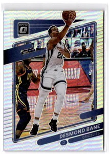 2021-22 Donruss Optic Desmond Bane #50 Holo Memphis Grizzlies - Picture 1 of 2