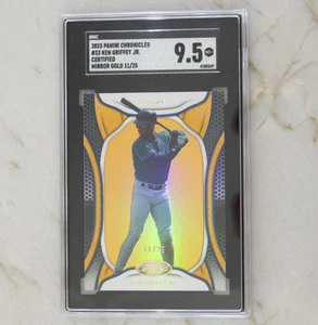 Ken Griffey Jr 2023 Panini Chronicles Certified #33 MIRROR GOLD /25 SGC 9.5 MINT - Bild 1 von 2