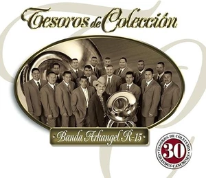 Banda Arkangel R-15 - Tesoros De Colección  2CD Latin Ranchera Corrodo SEALED - Picture 1 of 1