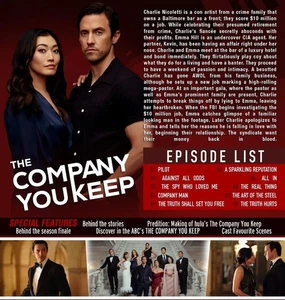 The Company You Keep  Season 1 (2023) Crime Drama Custom DVD English  ALL REGION - Bild 1 von 2