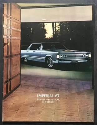 CHRYSLERIMPERIAL США 1967 автомобиля продажи брошюра #81-005-7036 седан LeBaron CROWN - Изображение 1 из 4