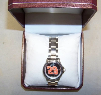  RELOJ PULSERA GAME TIME NASCAR CREW CHIEF #29 KEVIN HARVICK DAMAS MUJERES NUEVO EN CAJA  Foto 1 de 4