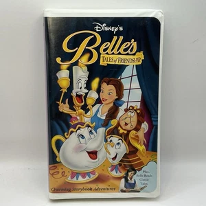 Belle’s Tales of Friendship VHS 1999 Disney Tape Beauty Clamshell Nearly New! - Picture 1 of 10