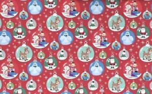 Hallmark Rudolph the Red Nosed Reindeer Wrapping Paper Christmas 70 sq ft - Picture 1 of 6