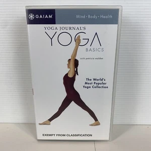Brand New Yoga Journal's Yoga Basics with Patricia Walden VHS Tape - Picture 1 of 3