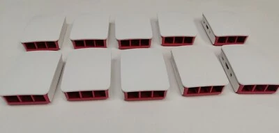 Original Raspberry Pi 3 Model B Official Case Enclosure Box  Gehäuse Lot of 10 - Bild 1 von 4