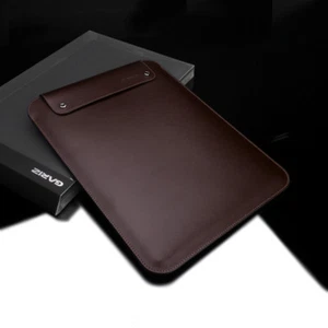GARIZ Leather Case Bag Pouch for Apple iPad Pro 12.9 PL-IPDPBR Brown - Picture 1 of 10
