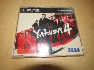 PROMOCIÓN YAKUZA 4 PS3 Raro PlayStation 3 Yakuza 4 Promocional SEGA (JUEGO COMPLETO) Como Nuevo - Imagen 1 de 2