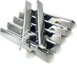 Set of 7 Stainless Steel 17.1 Flavorizer Bars for Weber GS4 Genesis E 410 - Picture 1 of 4