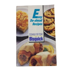 Libro de cocina folleto de recetas bisquick Cooking For Today 1984 de colección - Imagen 1 de 4