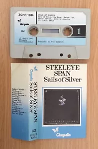 🌟STEELEYE SPAN🌟SAILS OF 🌟CASSETTE ALBUM🌟POP🌟FOLK🌟ROCK🌟UK🇬🇧SELLER🌟 - Picture 1 of 8
