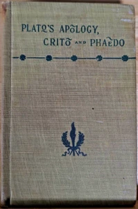 Plato's Apology Crito Phaedo Socrates Henry Cary - McKay Vintage Hardcover - Imagen 1 de 6