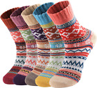Chaussettes en laine pour femmes - chaussettes en laine pour femmes chaussettes hiver laine chaude chaussettes hommes épaisses confortables K