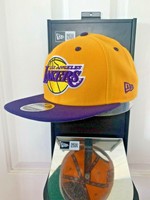 Los Angeles Lakers LAL NBA Authentic New Era 9FIFTY Snapback Cap-950 2 Tone Hat