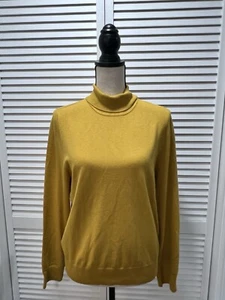 ModCloth Fervour Women’s XL Yellow Turtleneck - Picture 1 of 13