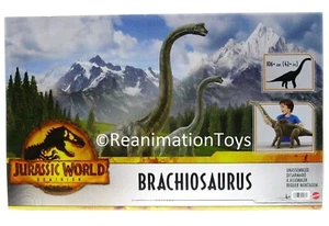 Figura de dinosaurio Brachiosaurus grande Mattel Jurassic World Park Dominion nueva en caja - Imagen 1 de 2
