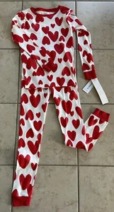 Carter’s Girl Size 10 Valentine’s Day 2 Piece Pajama Set. NWT - Picture 1 of 2