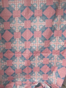 VTG Cheater Quilt Patchwork Baskets Calico Country Classics VTG 1987 SBTYX44 - Picture 1 of 7