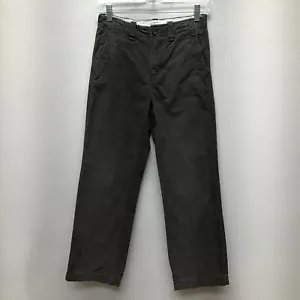 GapKids Boys Brown Striped Cotton Straight Leg Pants Regular Size 10 - Picture 1 of 10