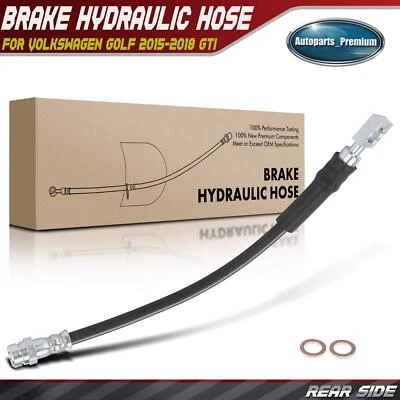 后左侧或右侧制动液压软管适用于大众高尔夫 2015 - 2018 GTI — 第 1/4 张图片