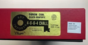 Key Imports D&RGW 4-6-6-4 #3801 "Classic" - Custom Series 106 - #89 of 150 made - Picture 1 of 17