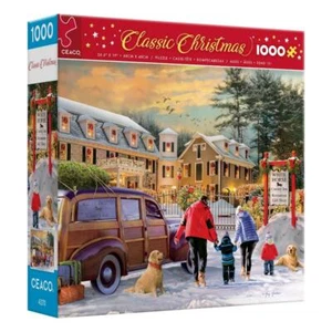 Ceaco Jigsaw Puzzle;  White Horse Inn;  art by Greg Giordano; 1000 pcs;  3372-24 - Picture 1 of 2