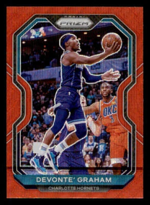2020-21 Panini Prizm Prizms Red Ice #73 Devonte' Graham - Image 1 of 2