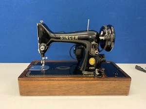Máquina de coser Singer 99K 1956 serie no EL384658 - Imagen 1 de 12
