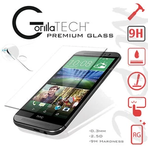 HTC One Mini 2 M8 Mini Tempered Glass Film Screen Protector Genuine Gorilla - Picture 1 of 4