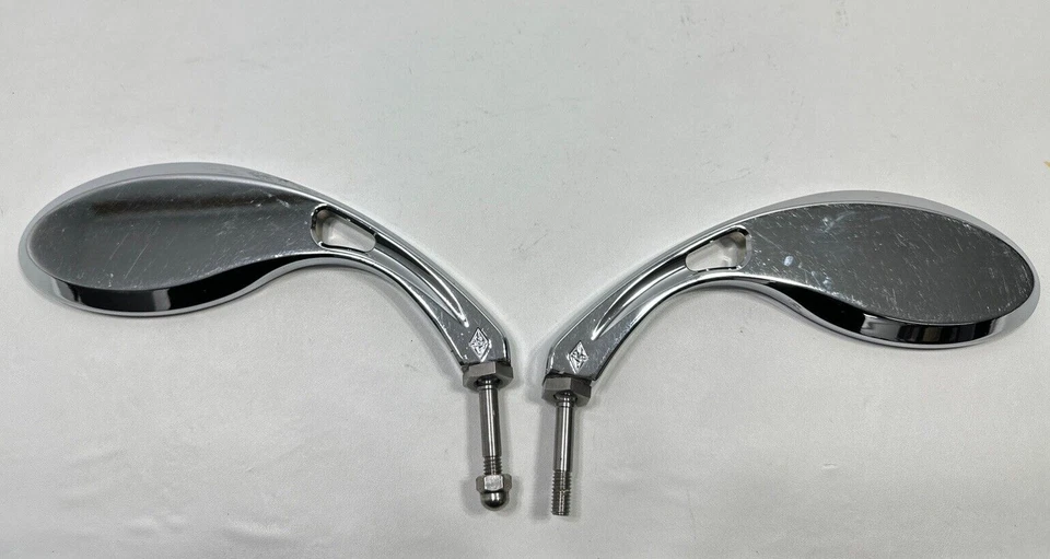 Espejos retrovisores Joker Machine Billet Harley Davidson Fxr Softail Chopper Pro-street Foto 1 de 4
