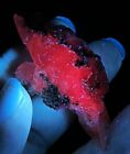 28.2g Natural Rare Feather Red UV Light Calcite Mineral Specimen