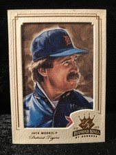 Jack Morris 2003 Donruss Diamond Kings Bronze Framed Foil Baseball Card #171