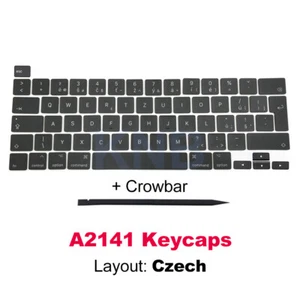 Nuevo A2289 A2251 A2141 Keycap Key Cap para Macbook Pro Retina 13 16" teclas checas - Imagen 1 de 4