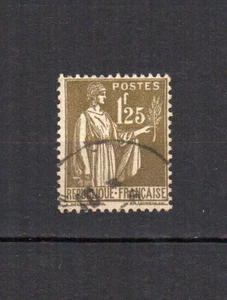 France 1932-37 type Paix Y&T 287 1 f. 25 olive timbre oblitéré /TE4063a - Picture 1 of 1