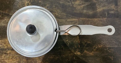 VTG Aluminum 3pc Single Egg Poacher Pan w/ Lid Backpacking Camping - Image 1 of 4