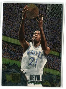 Tarjeta de novato 1995-96 Metal Kevin Garnett RC #167 HOF T-WOLVES - Imagen 1 de 1