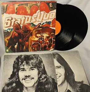 LP STATUS QUO Live in Glasgow 1976 (2LP Vinyl, SKBB-11623, 1977) EX/VG+ - Foto 1 di 7