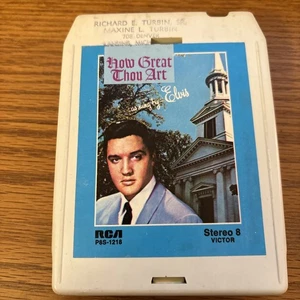 Elvis Presley - "How Great Thou Art" - 8-Track - Picture 1 of 3