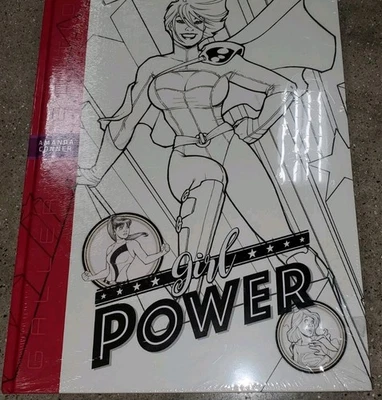 Girl Power Art of Amanda Conner HC Gallery Edition (2015 DC/Graphitti) Huge NEW - Image 1 of 4